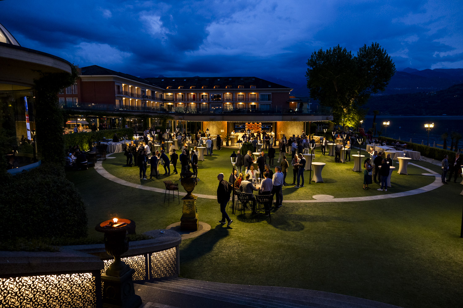Evento aziendale lago maggiore