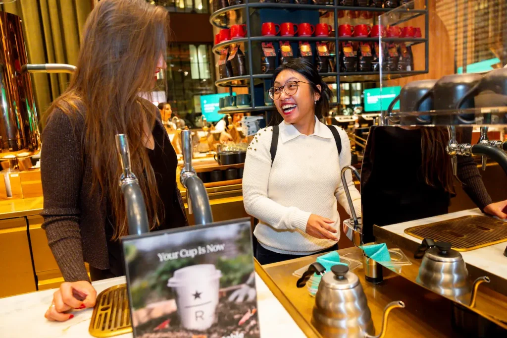 Servizio fotografico per Starbucks a Milano